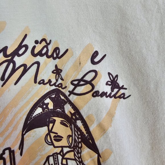 M & F Lambiao E Maria Bonita Recife Brasil Mens Large Short Sleeve T Shirt - Picture 5 of 10